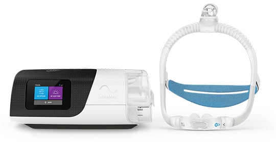 PPC AirSense11 et masque de traitement d'apnée du sommeil