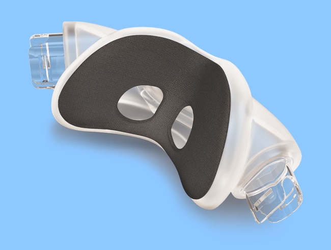  Détail d’une bulle de masque PPC nasal en tissu ComfiSoft