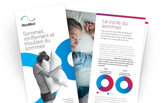 Guide PDF sur les troubles du sommeil et le ronflement par ResMed