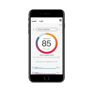 myair-patient-coaching-app-therapy-follow-up-score-resmed