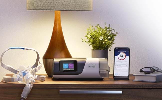 airsense-11-PPC-apnée-sommeil-appareil-chevet mobile