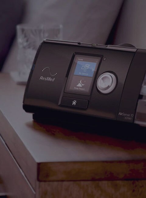 machine resmed de traitement d'apnée du sommeil